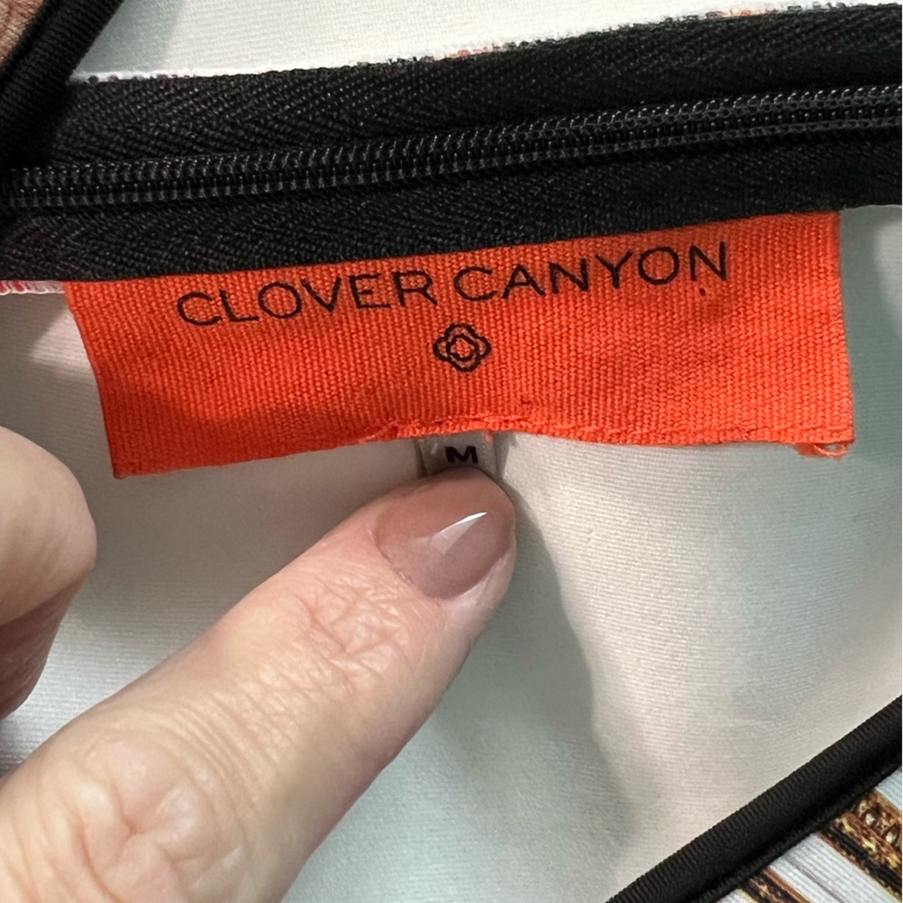 Euc Clover Canyon Abstract Pattern Multi-Colored … - image 4